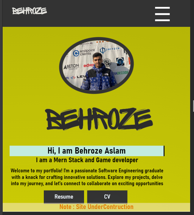 Portfolio website