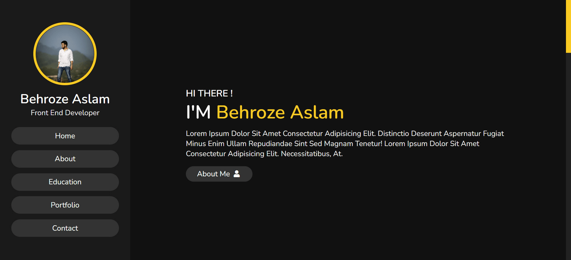 Portfolio website